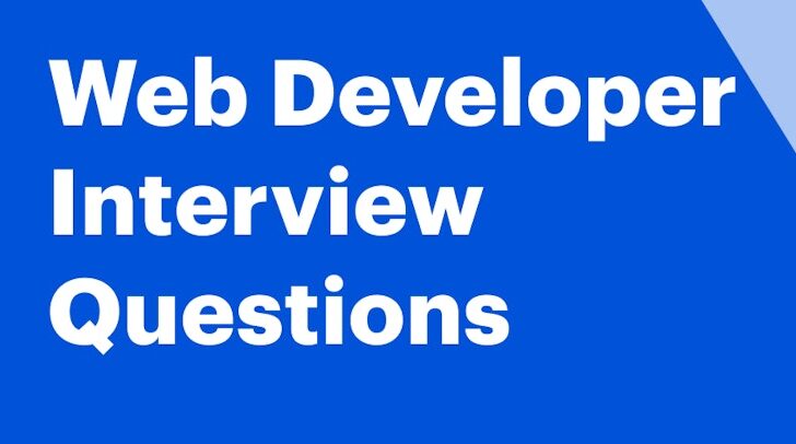 Top 10 Web Development Interview Questions and Answer (2024)